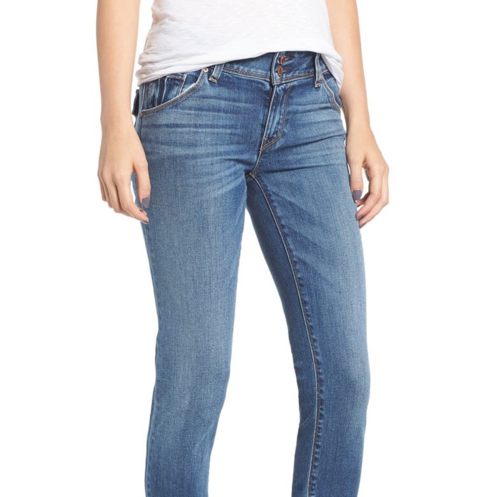 Hudson Collin Midrise Skinny Supermodel Jeans 27